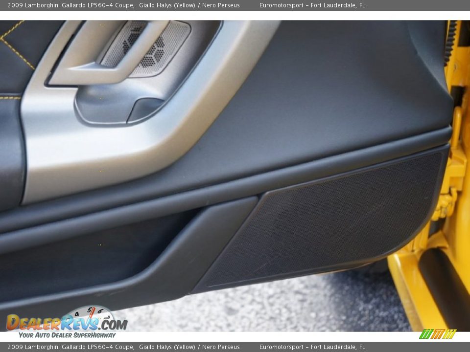 2009 Lamborghini Gallardo LP560-4 Coupe Giallo Halys (Yellow) / Nero Perseus Photo #41