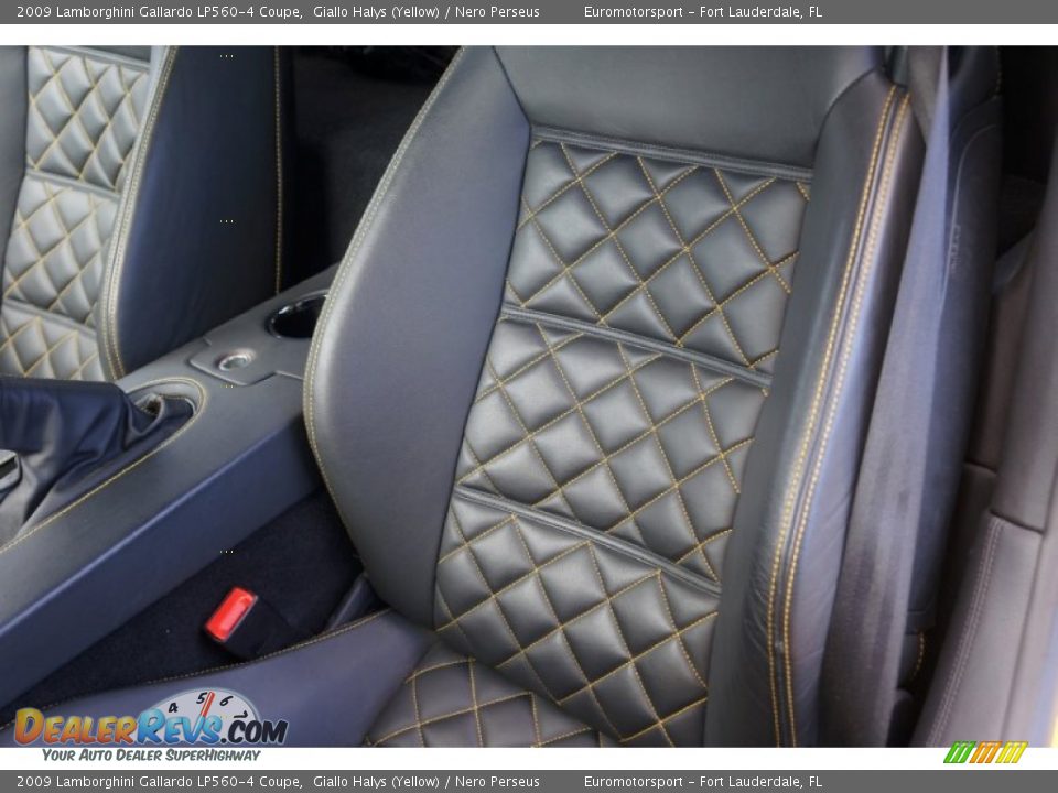 Front Seat of 2009 Lamborghini Gallardo LP560-4 Coupe Photo #45