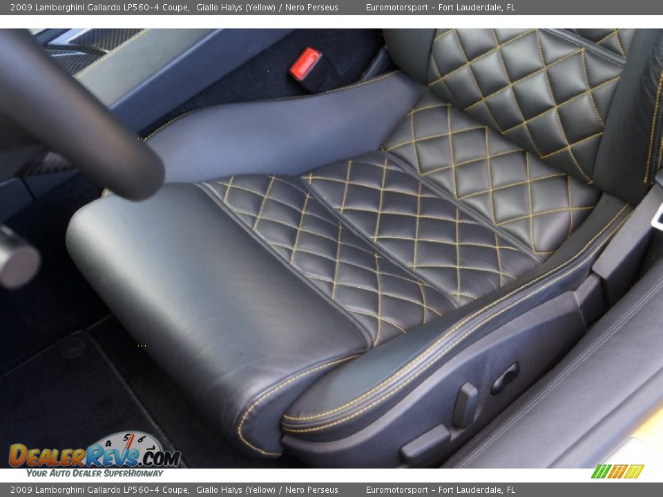 Front Seat of 2009 Lamborghini Gallardo LP560-4 Coupe Photo #46