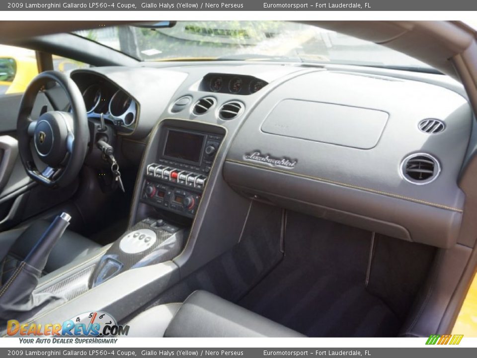 Dashboard of 2009 Lamborghini Gallardo LP560-4 Coupe Photo #52