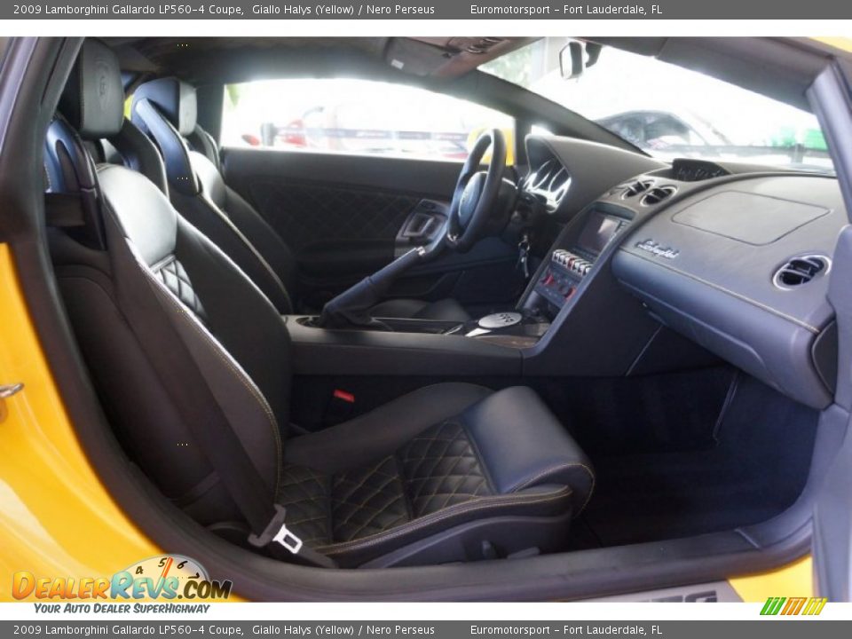 Front Seat of 2009 Lamborghini Gallardo LP560-4 Coupe Photo #57