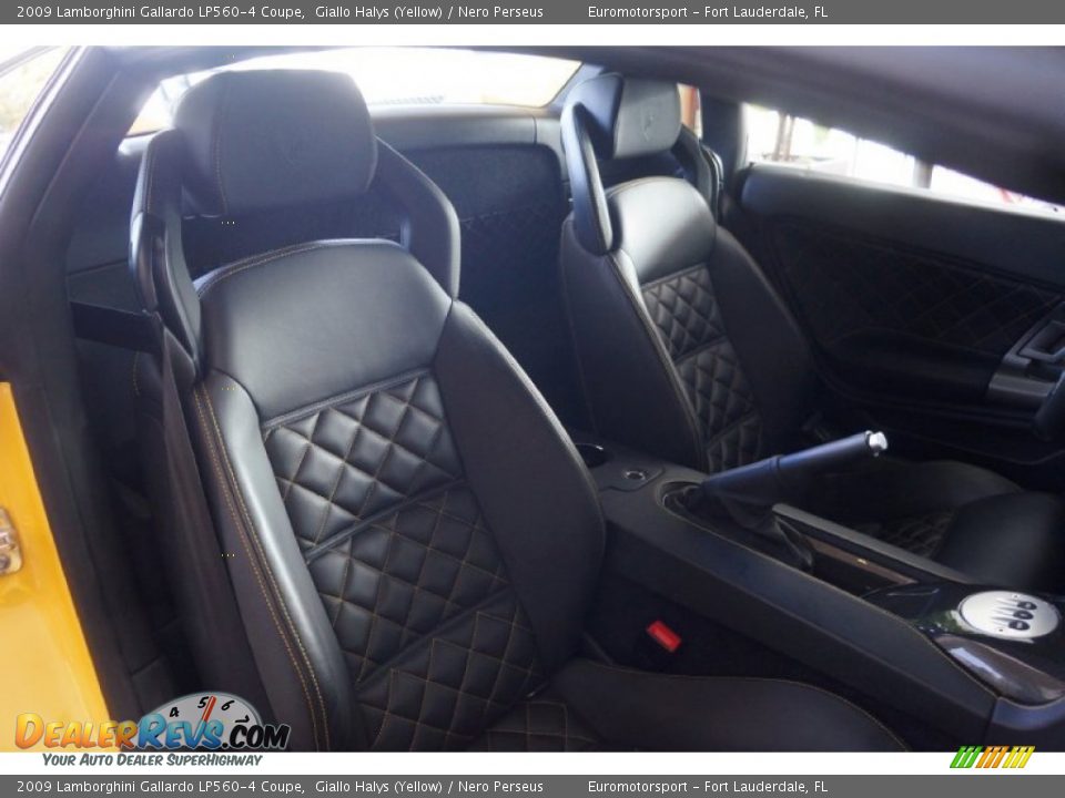 Front Seat of 2009 Lamborghini Gallardo LP560-4 Coupe Photo #58