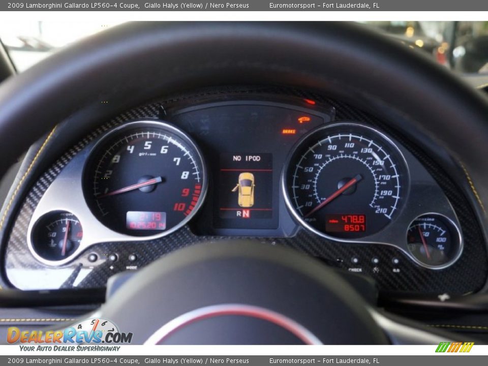2009 Lamborghini Gallardo LP560-4 Coupe Gauges Photo #71