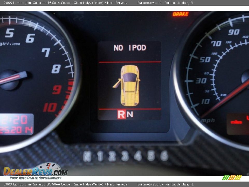 2009 Lamborghini Gallardo LP560-4 Coupe Gauges Photo #73
