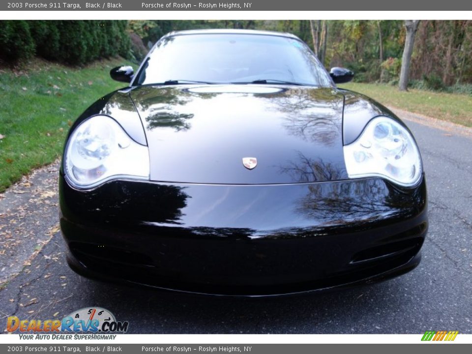 2003 Porsche 911 Targa Black / Black Photo #2