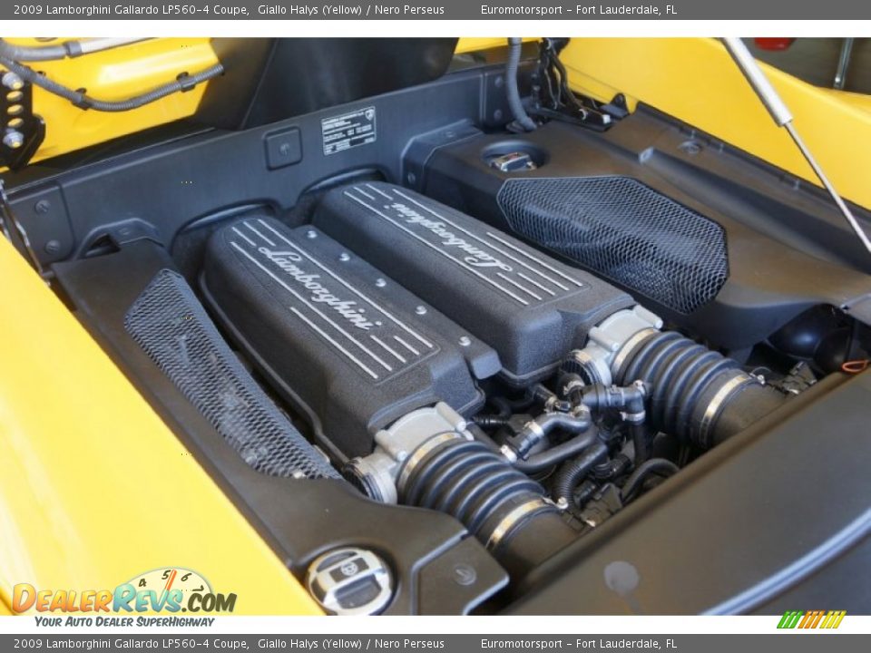 2009 Lamborghini Gallardo LP560-4 Coupe 5.2 Liter DOHC 40-Valve VVT V10 Engine Photo #82