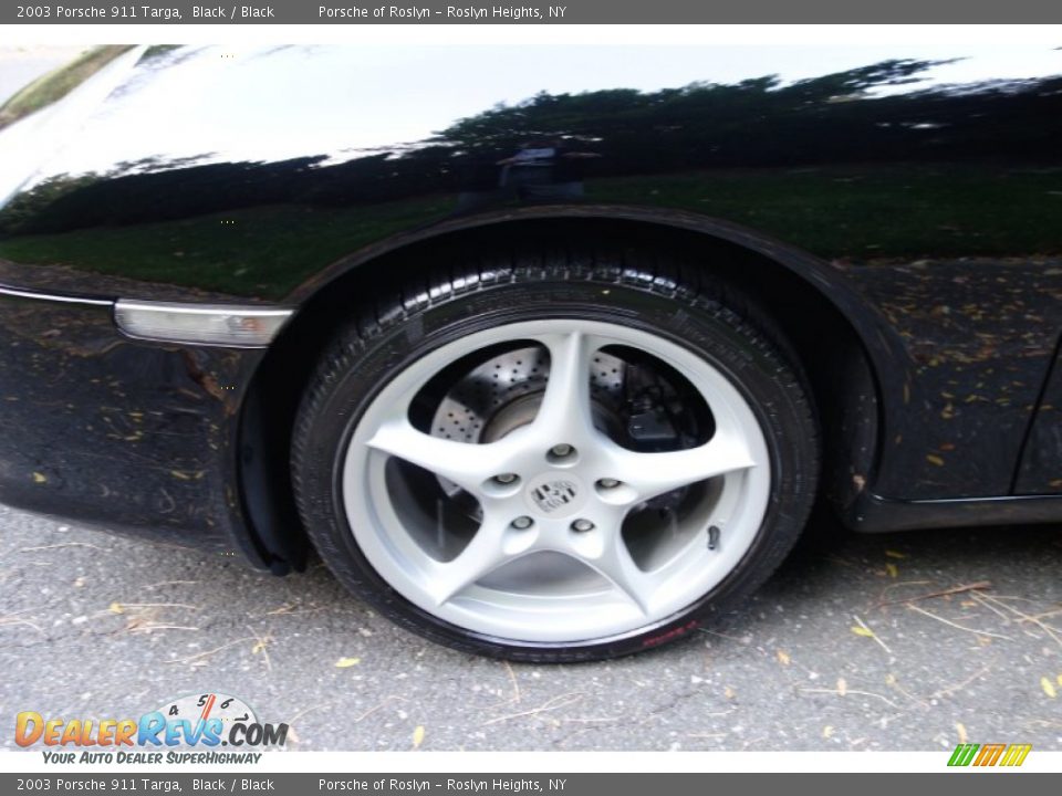 2003 Porsche 911 Targa Black / Black Photo #9