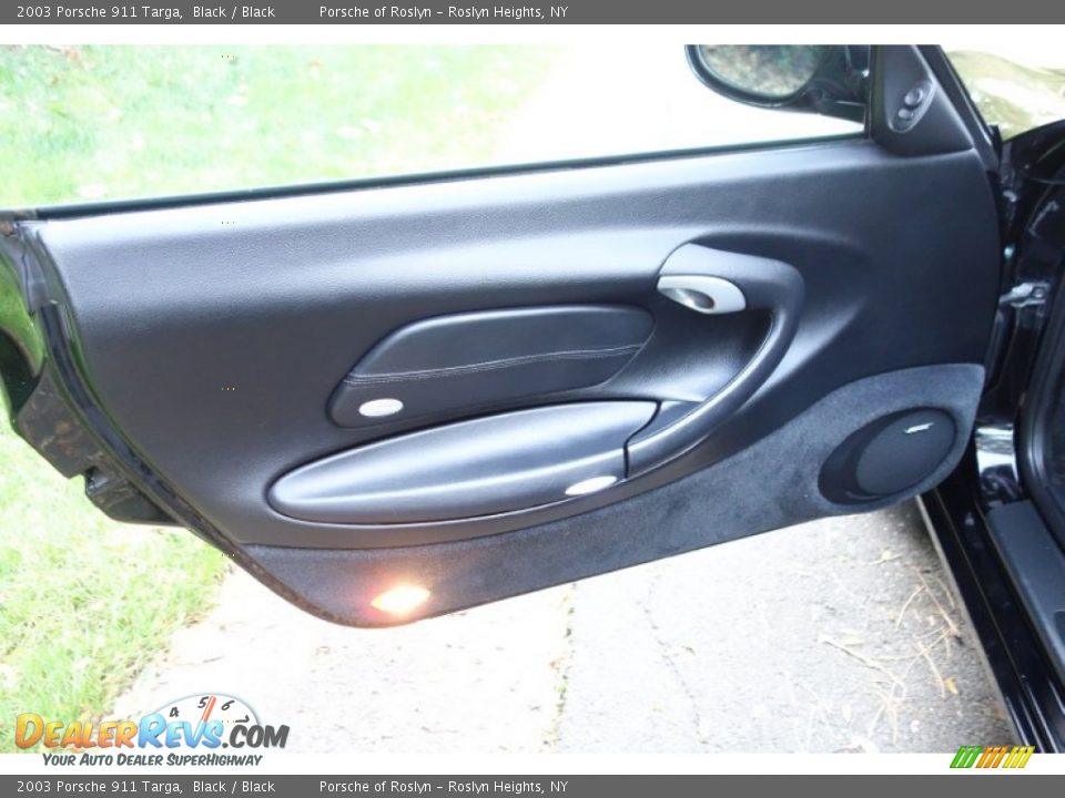 2003 Porsche 911 Targa Black / Black Photo #11