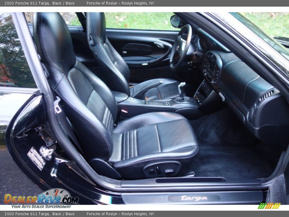 2003 Porsche 911 Targa Black / Black Photo #15