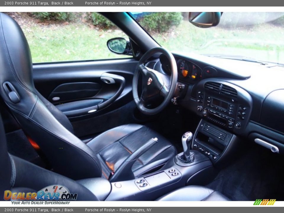 2003 Porsche 911 Targa Black / Black Photo #16