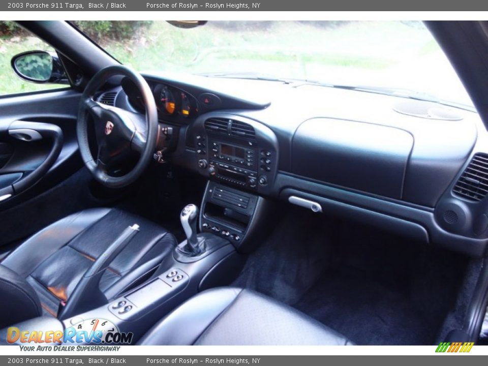 2003 Porsche 911 Targa Black / Black Photo #17