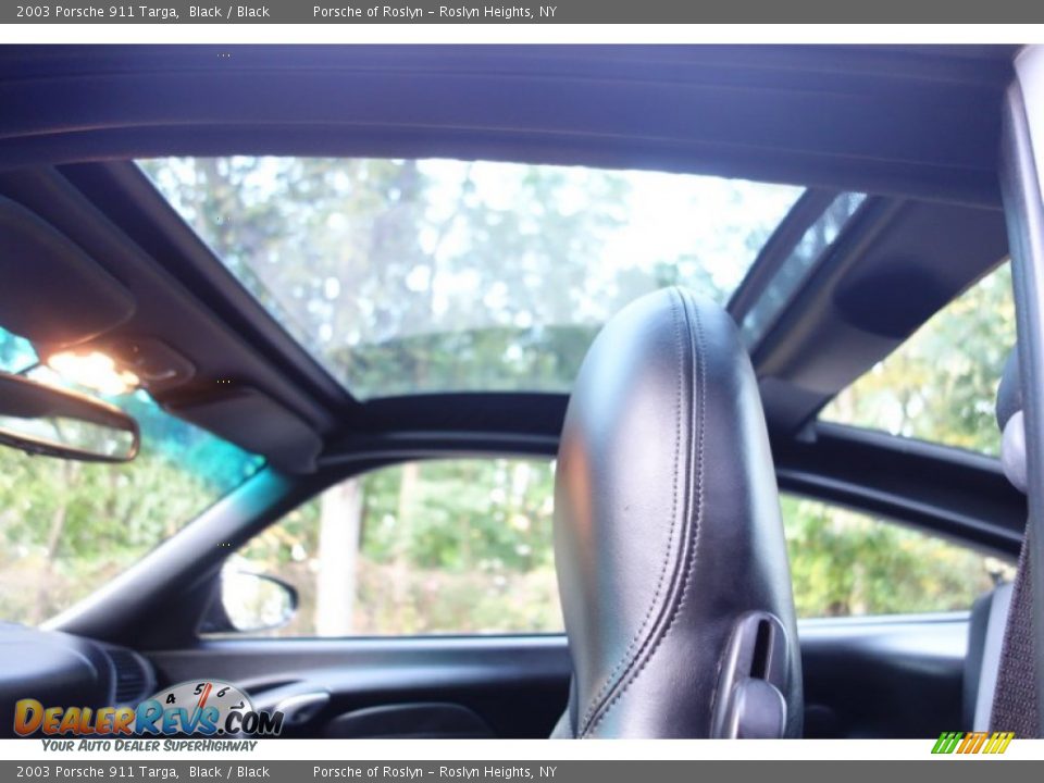 2003 Porsche 911 Targa Black / Black Photo #19