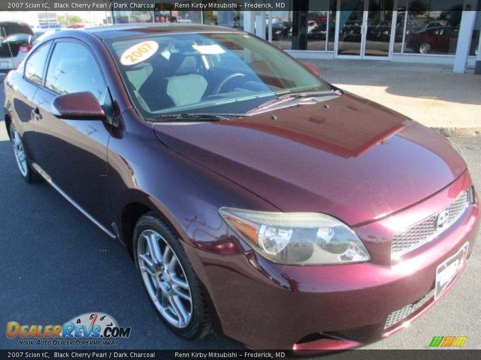 2007 Scion tC Black Cherry Pearl / Dark Charcoal Photo #1