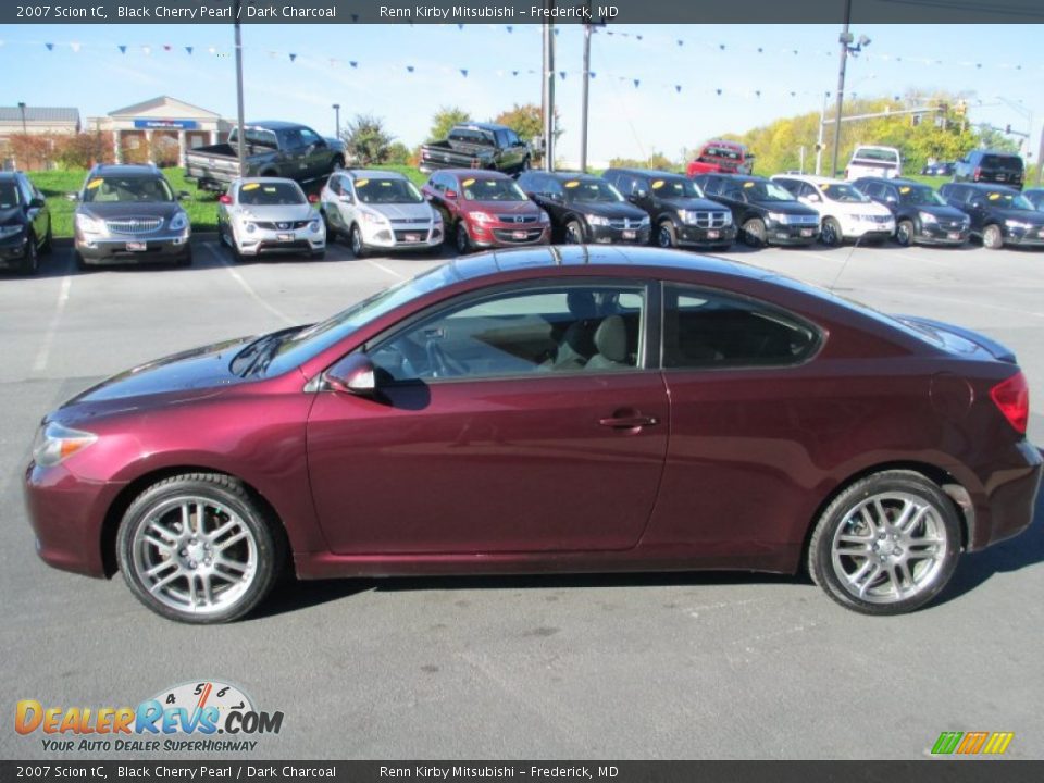 2007 Scion tC Black Cherry Pearl / Dark Charcoal Photo #4