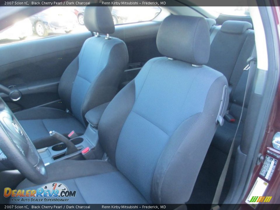 2007 Scion tC Black Cherry Pearl / Dark Charcoal Photo #10
