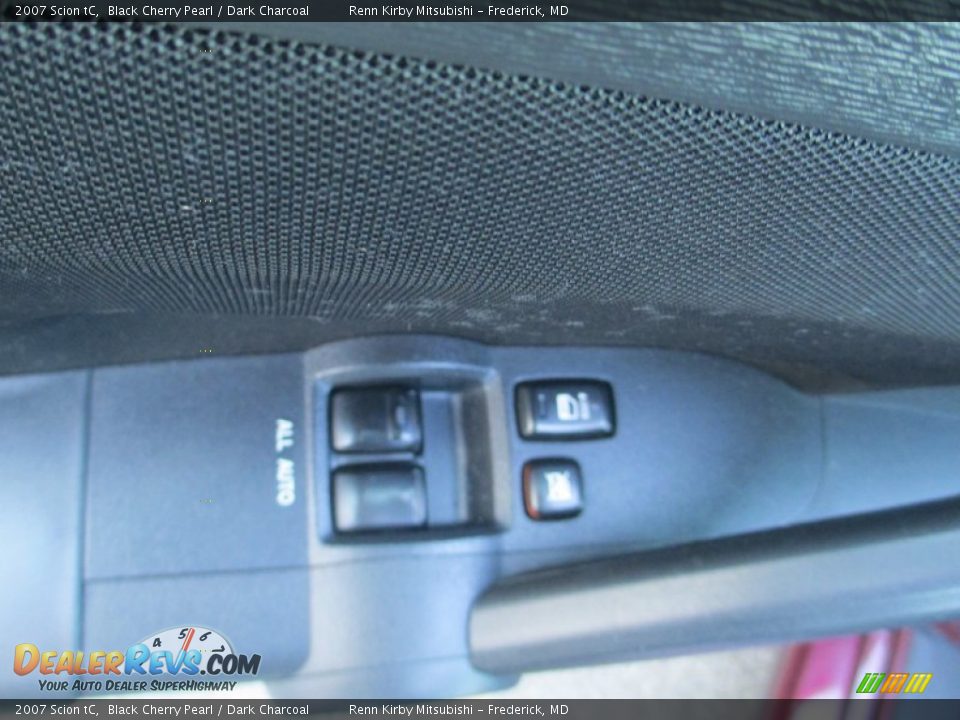 2007 Scion tC Black Cherry Pearl / Dark Charcoal Photo #12