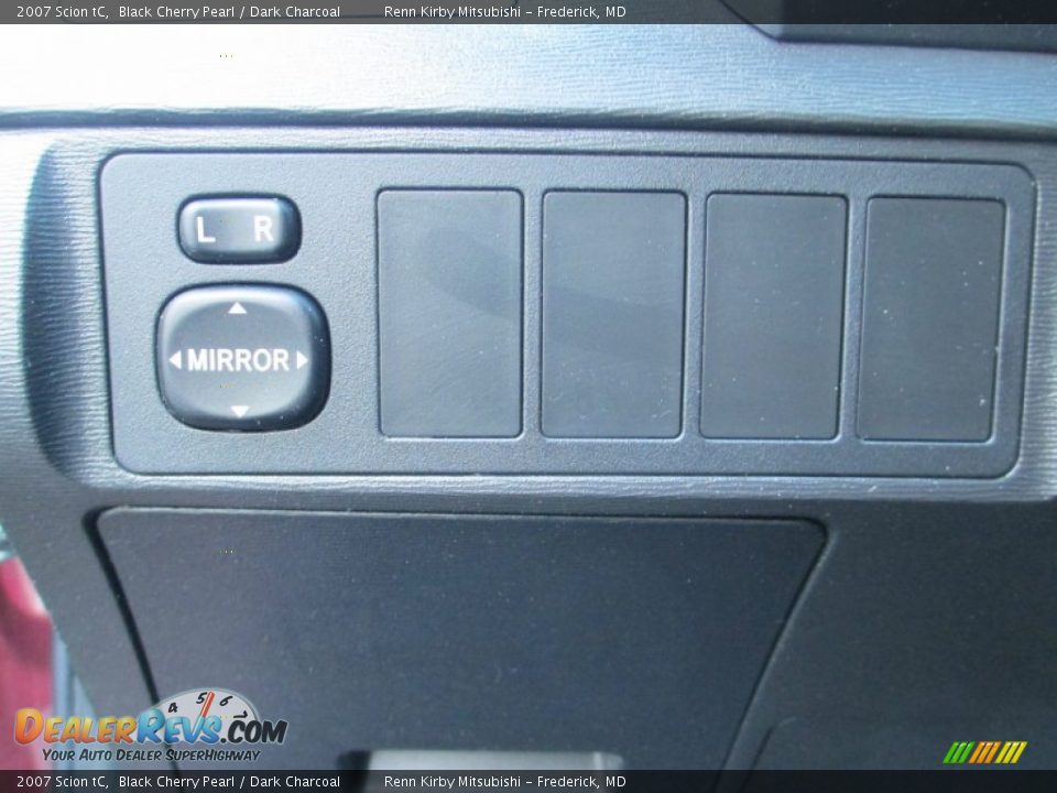 2007 Scion tC Black Cherry Pearl / Dark Charcoal Photo #13