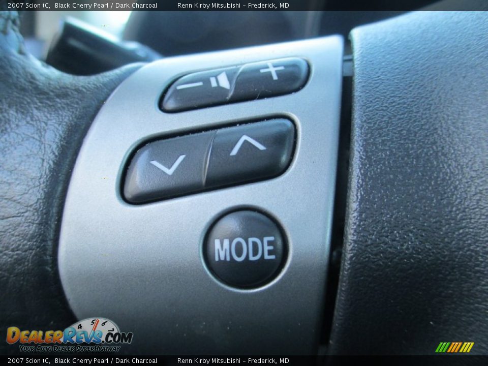 2007 Scion tC Black Cherry Pearl / Dark Charcoal Photo #14