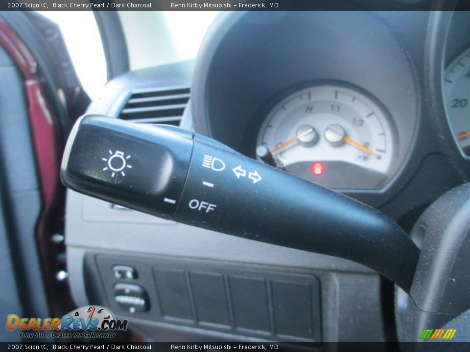 2007 Scion tC Black Cherry Pearl / Dark Charcoal Photo #15