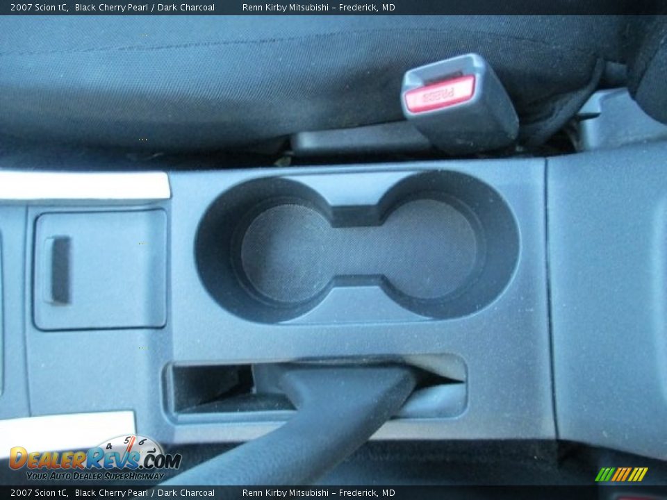 2007 Scion tC Black Cherry Pearl / Dark Charcoal Photo #21