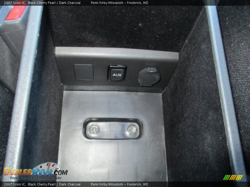 2007 Scion tC Black Cherry Pearl / Dark Charcoal Photo #22