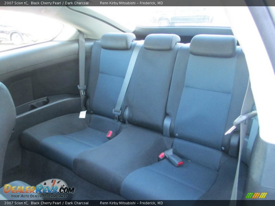 2007 Scion tC Black Cherry Pearl / Dark Charcoal Photo #23