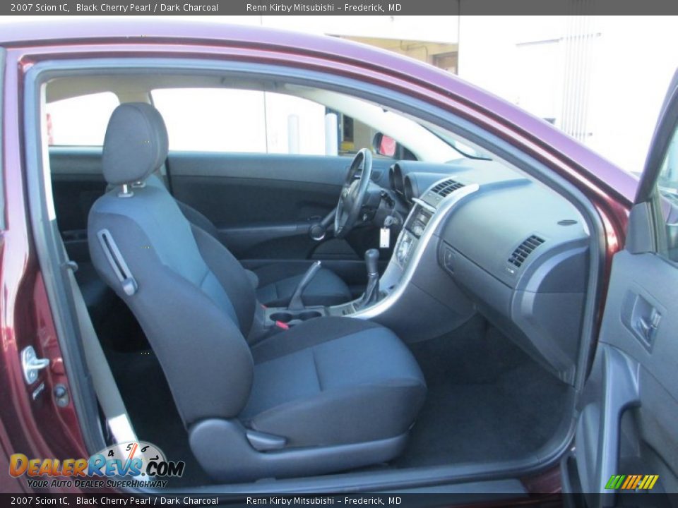 2007 Scion tC Black Cherry Pearl / Dark Charcoal Photo #24