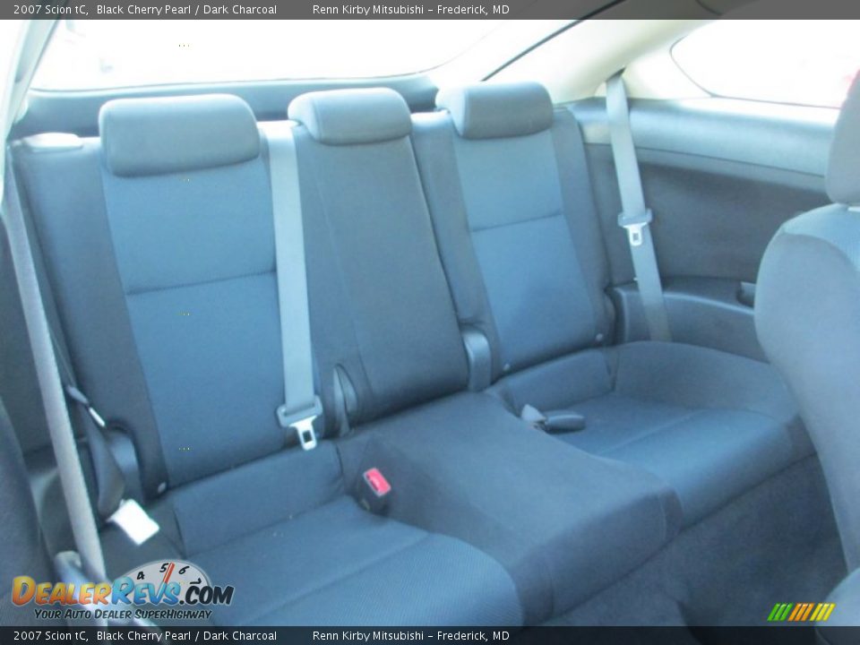 2007 Scion tC Black Cherry Pearl / Dark Charcoal Photo #25