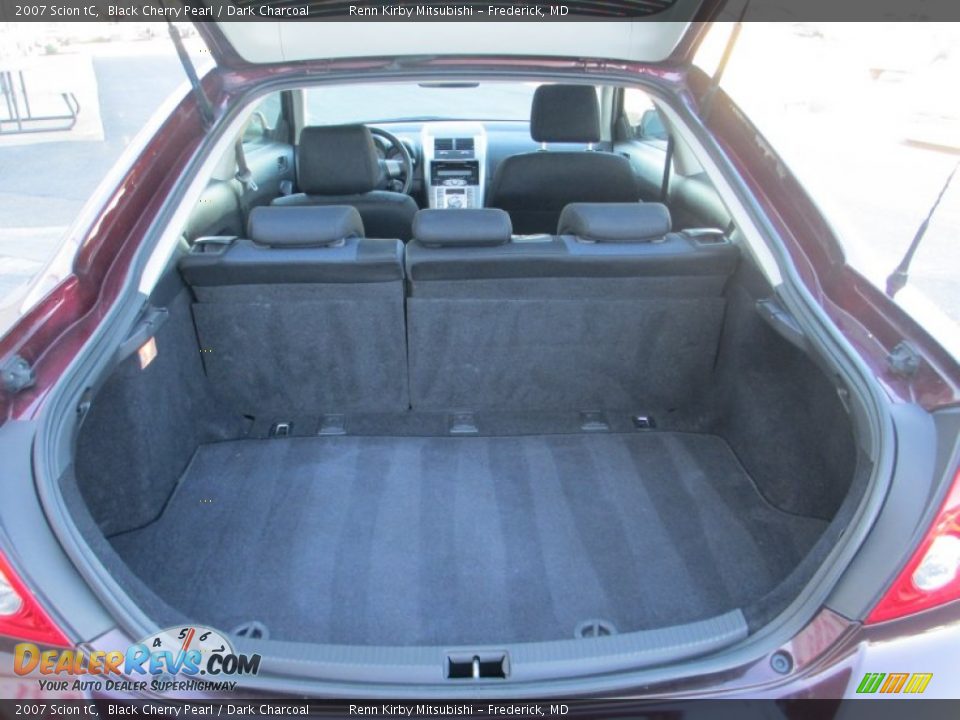 2007 Scion tC Black Cherry Pearl / Dark Charcoal Photo #26