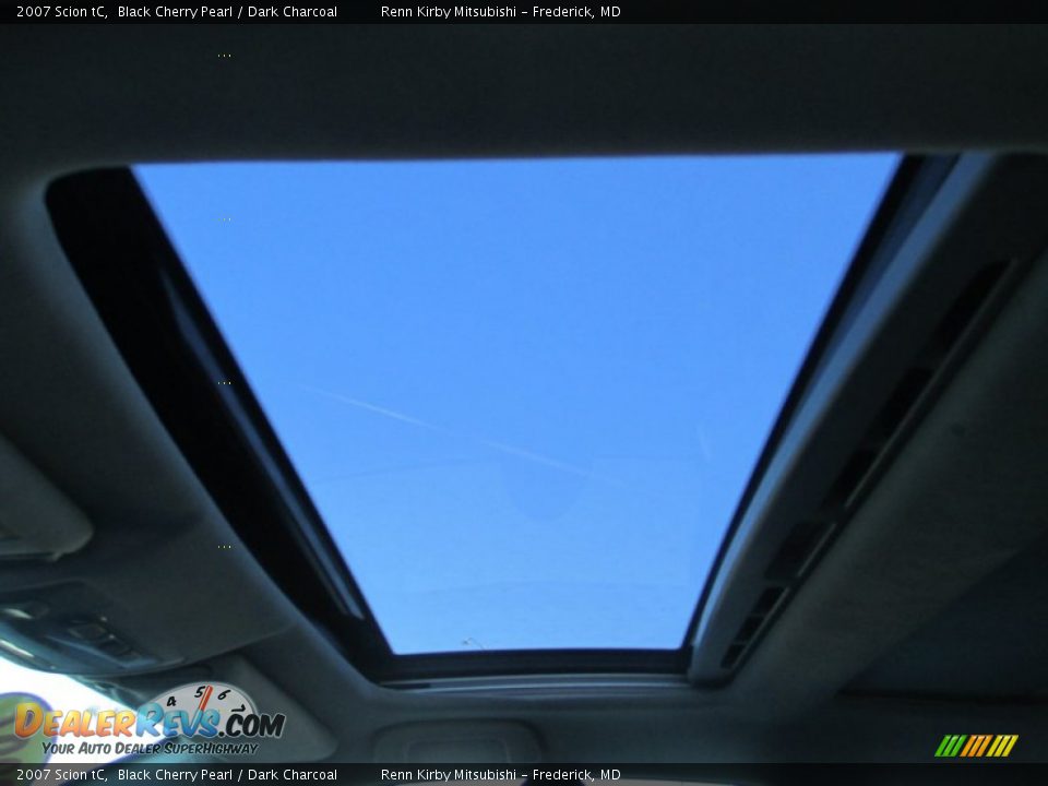 2007 Scion tC Black Cherry Pearl / Dark Charcoal Photo #27