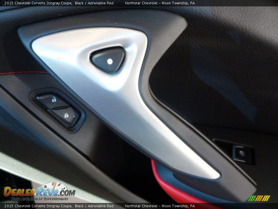 2015 Chevrolet Corvette Stingray Coupe Black / Adrenaline Red Photo #5