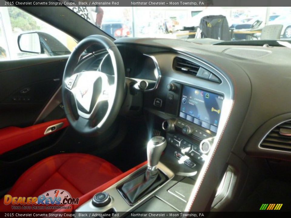 2015 Chevrolet Corvette Stingray Coupe Black / Adrenaline Red Photo #6