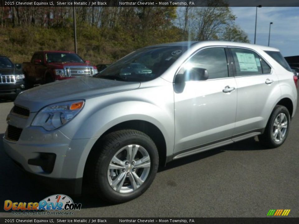 2015 Chevrolet Equinox LS Silver Ice Metallic / Jet Black Photo #1