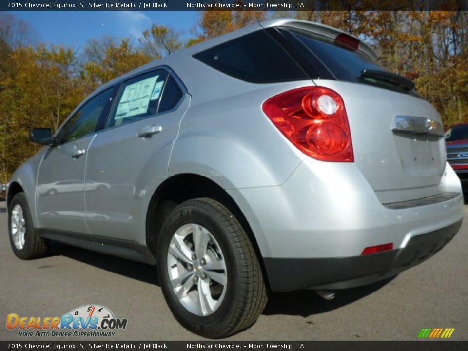 2015 Chevrolet Equinox LS Silver Ice Metallic / Jet Black Photo #3