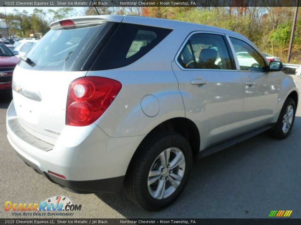 2015 Chevrolet Equinox LS Silver Ice Metallic / Jet Black Photo #5