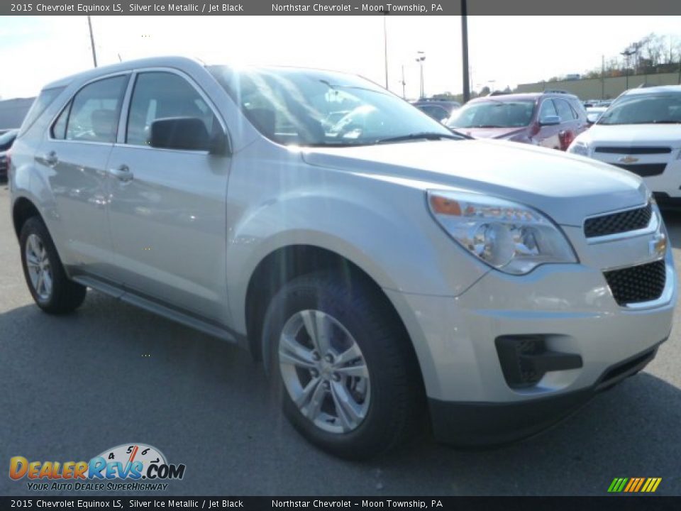 2015 Chevrolet Equinox LS Silver Ice Metallic / Jet Black Photo #7