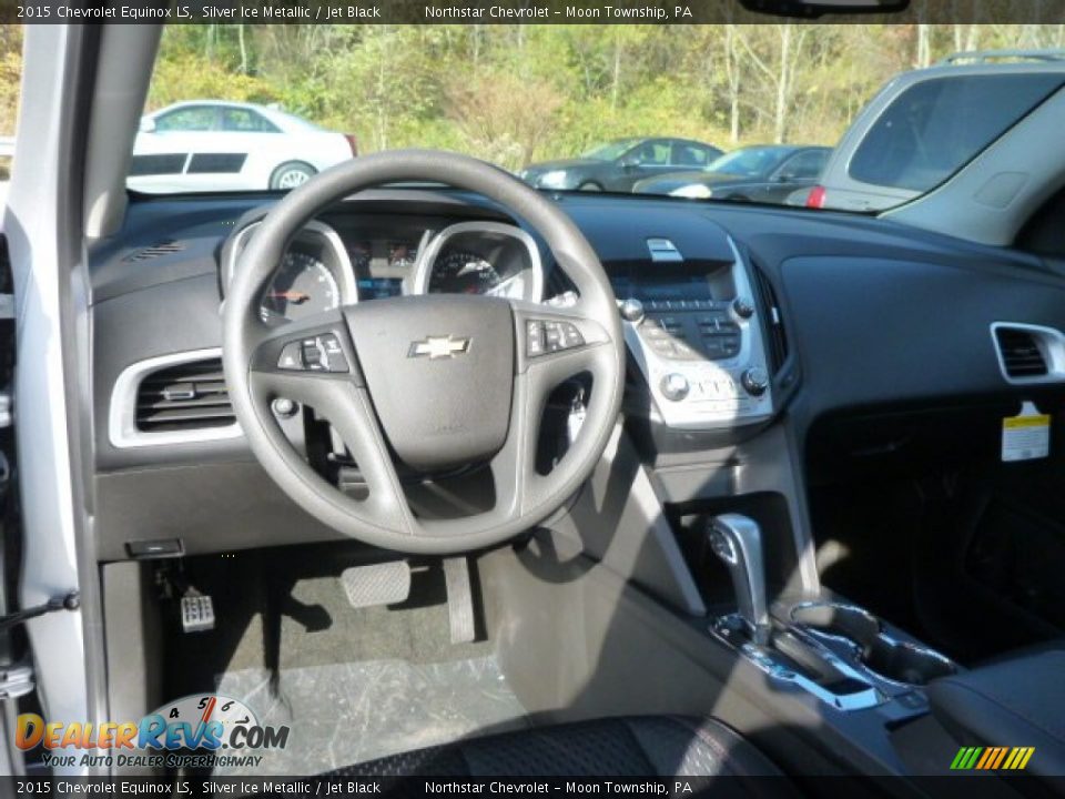 2015 Chevrolet Equinox LS Silver Ice Metallic / Jet Black Photo #12