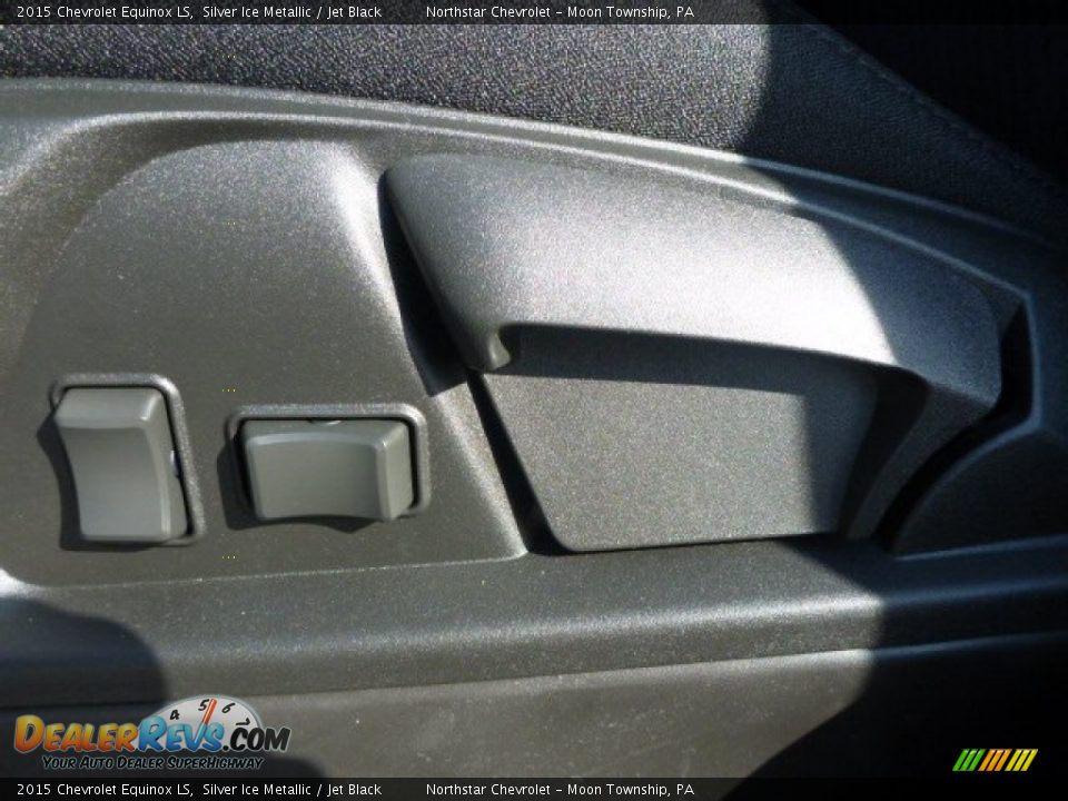 2015 Chevrolet Equinox LS Silver Ice Metallic / Jet Black Photo #15