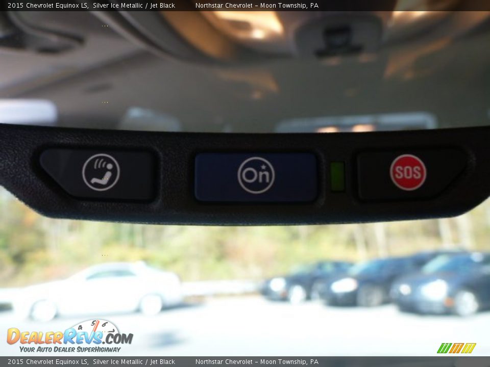 2015 Chevrolet Equinox LS Silver Ice Metallic / Jet Black Photo #17