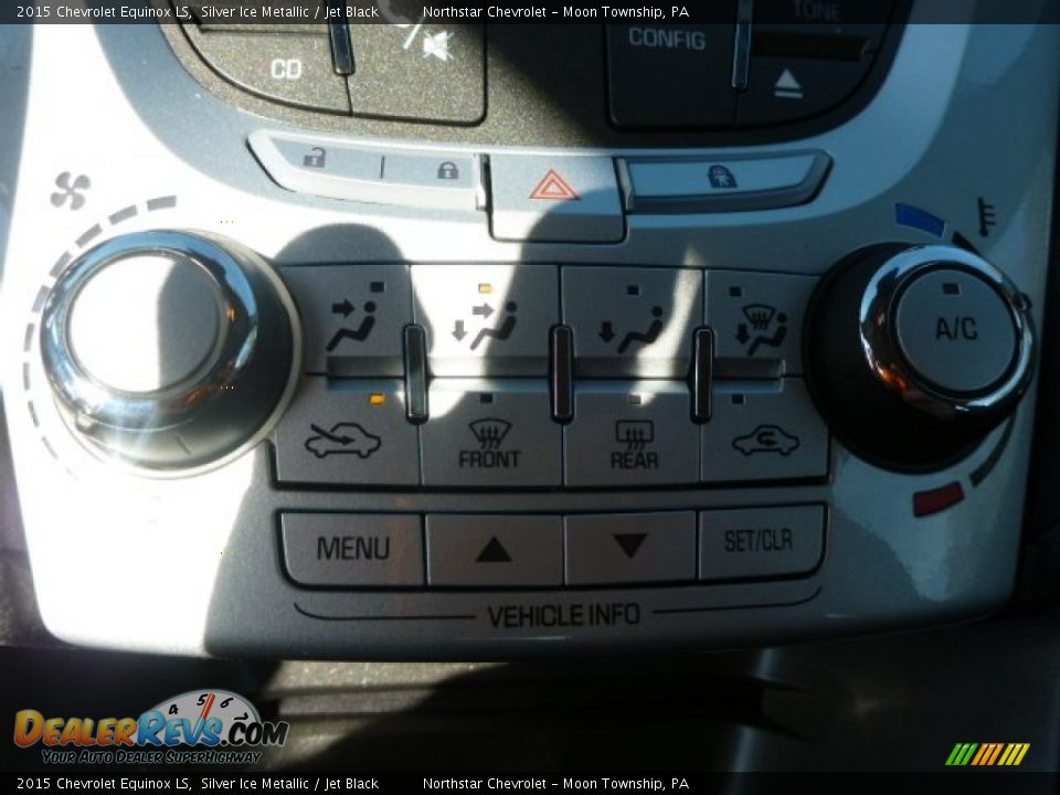2015 Chevrolet Equinox LS Silver Ice Metallic / Jet Black Photo #19