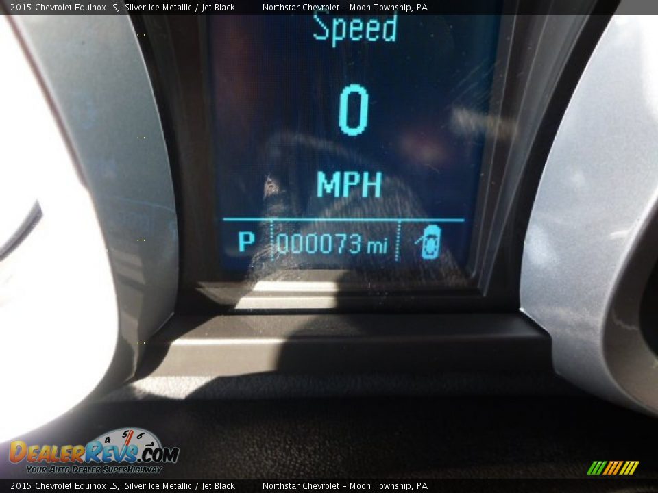 2015 Chevrolet Equinox LS Silver Ice Metallic / Jet Black Photo #20
