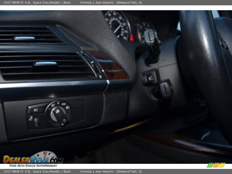 2007 BMW X5 4.8i Space Grey Metallic / Black Photo #23
