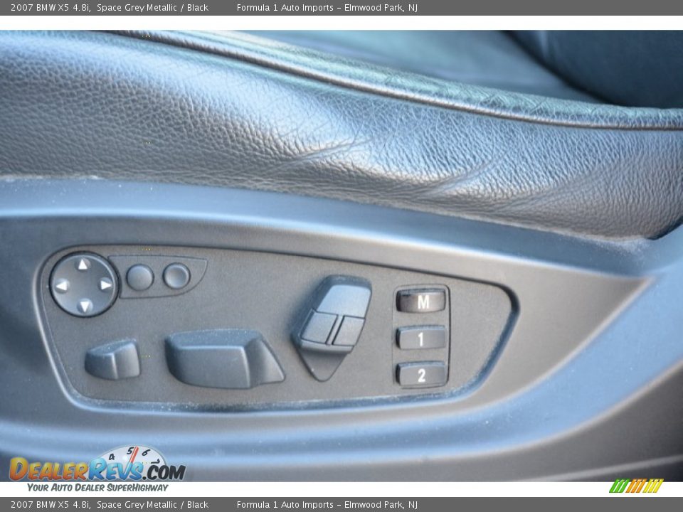 2007 BMW X5 4.8i Space Grey Metallic / Black Photo #24