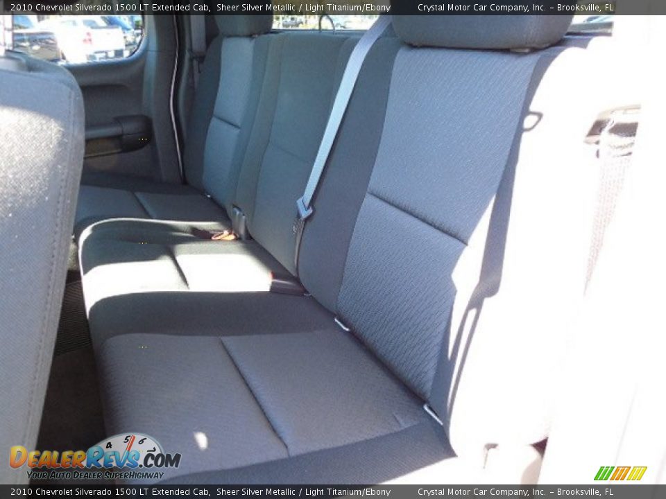2010 Chevrolet Silverado 1500 LT Extended Cab Sheer Silver Metallic / Light Titanium/Ebony Photo #5
