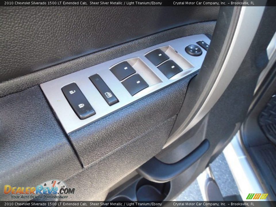 2010 Chevrolet Silverado 1500 LT Extended Cab Sheer Silver Metallic / Light Titanium/Ebony Photo #17