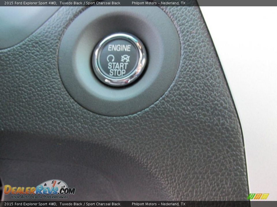 2015 Ford Explorer Sport 4WD Tuxedo Black / Sport Charcoal Black Photo #36