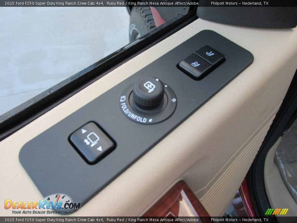 2015 Ford F250 Super Duty King Ranch Crew Cab 4x4 Ruby Red / King Ranch Mesa Antique Affect/Adobe Photo #25