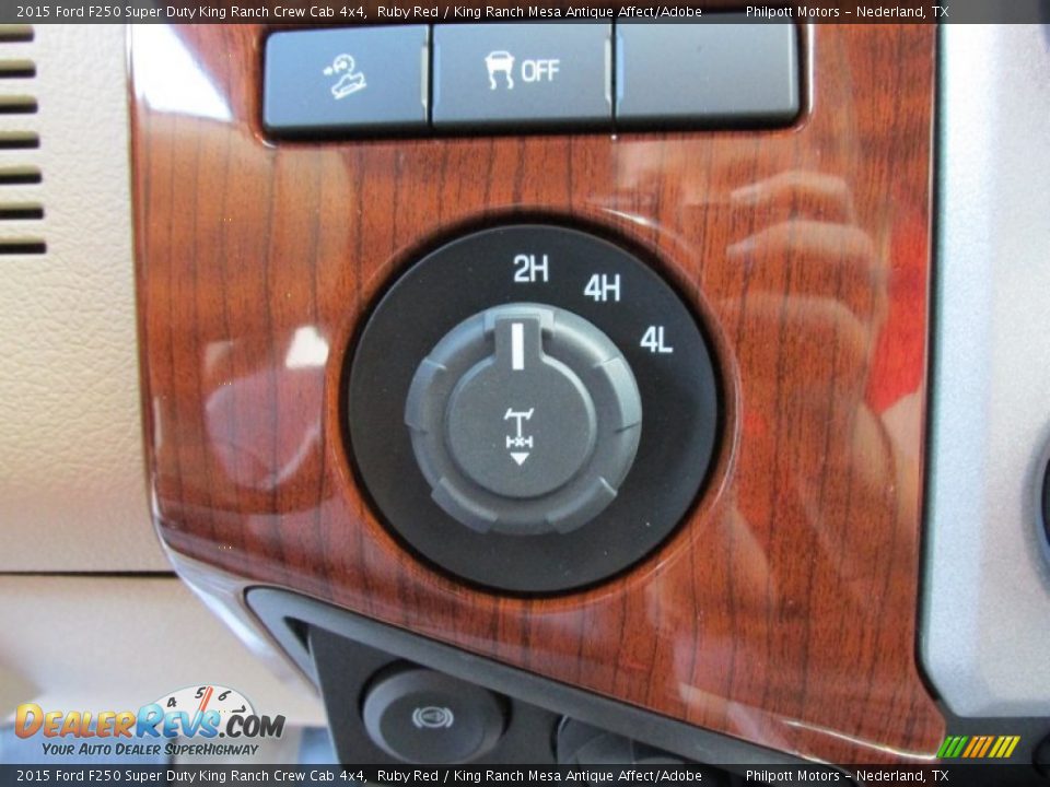 2015 Ford F250 Super Duty King Ranch Crew Cab 4x4 Ruby Red / King Ranch Mesa Antique Affect/Adobe Photo #35