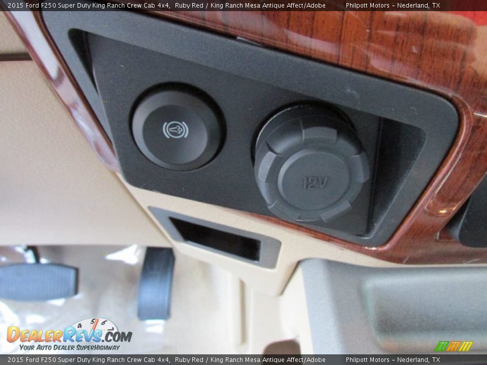 2015 Ford F250 Super Duty King Ranch Crew Cab 4x4 Ruby Red / King Ranch Mesa Antique Affect/Adobe Photo #36