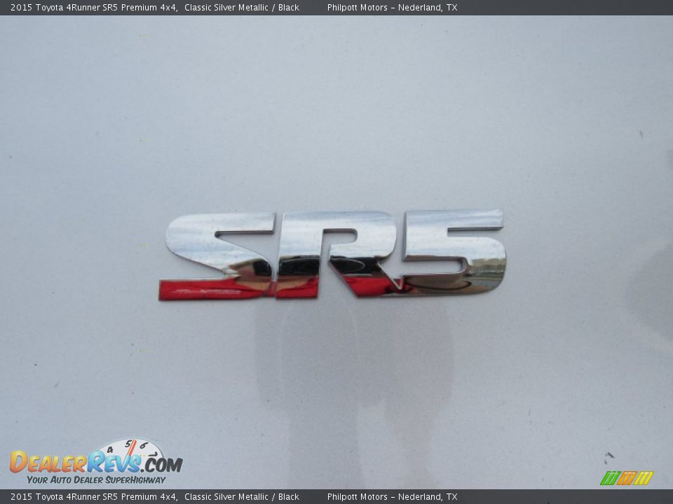 2015 Toyota 4Runner SR5 Premium 4x4 Classic Silver Metallic / Black Photo #14